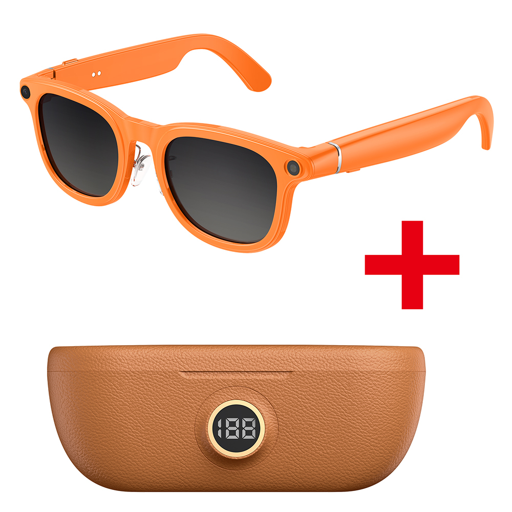 Orange Brown Charging case
