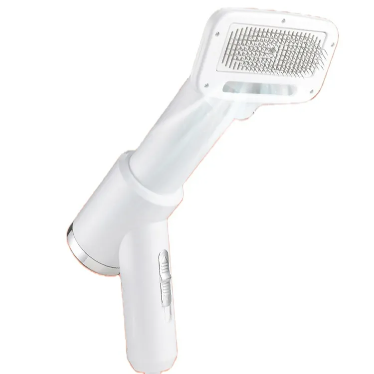 Portátil Temperatura Ajustável Proteção Blow Dryer Baixo ruído 2 em 1 Pet Grooming Fur Hair Comb Dryer para Cães Gatos