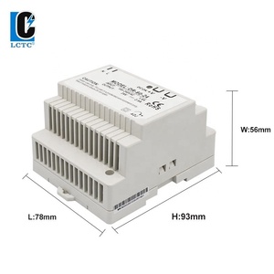 60W 5V 12V 15V 24V Ausgangs spannung DR-60 Serie 2.5A 4A 5A 6.5A Schienen typ Schalt netzteil mit kleinem Volumen Gleichstrom transformator - Product Image 3