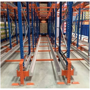Rifornimento di fabbrica nuovo acciaio selettivo Pallet Rack Shuttle canale di carico Multi-strato Rack ad alta protezione contro la corrosione scaffali - Product Image 4