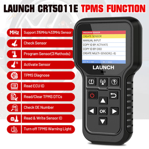Original CRT5011E TPMS Sensor Relearn and <strong>Program</strong> Tool