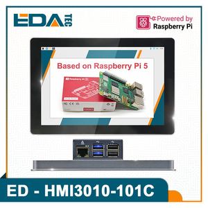 Pannello truciolare basato su Raspberry Pi 5 Ed-hmi3010-101c 1280x800 Gigabit porta Ethernet Broadcom Bcm2712 2.4ghz Quad-core a 64 bit Cortex-a76 braccio - Product Image 4