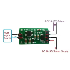 PW1VA01 PWM a 0-5V 0-10V DAC Módulo de expansión Convertidor de voltaje para NANO PRO MEGA Esp8266 Esp32 - Product Image 2
