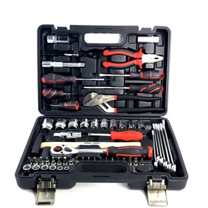 59 + 1pcs China Ferramentas de Hardware Barato Chave Longa Tomada <span class=keywords><strong>Set</strong></span> Catraca <span class=keywords><strong>Manual</strong></span> Portátil com Aço Durável Alças Tool Box <span class=keywords><strong>Set</strong></span>