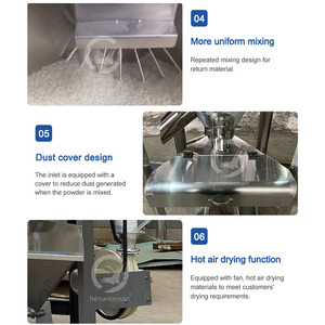 OCEAN Mini Food <strong>Screw</strong> <strong>Granular</strong> <strong>Mixer</strong> 100kg 150kg 200kg <strong>Mixer</strong> Vertical Blender for Powder 200l