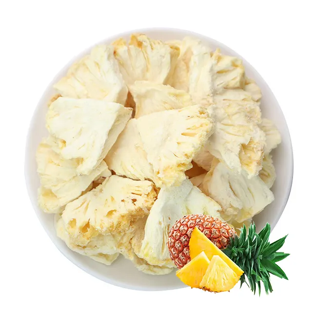 Hot Selling Dried Pineapple Freeze Dried Tropical Fruit Freeze Dried Pineapple