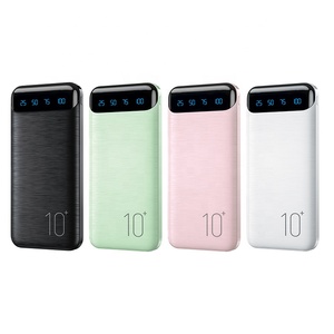 New Style Portable Battery Charger Fast Charge 10000mAh Power Bank with LED Light Dual USB <strong>Output</strong> and Micro USB <strong>Input</strong> - Product Image 6