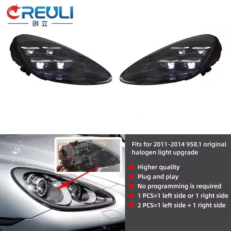 Para la actualización de luces halógenas 958.1