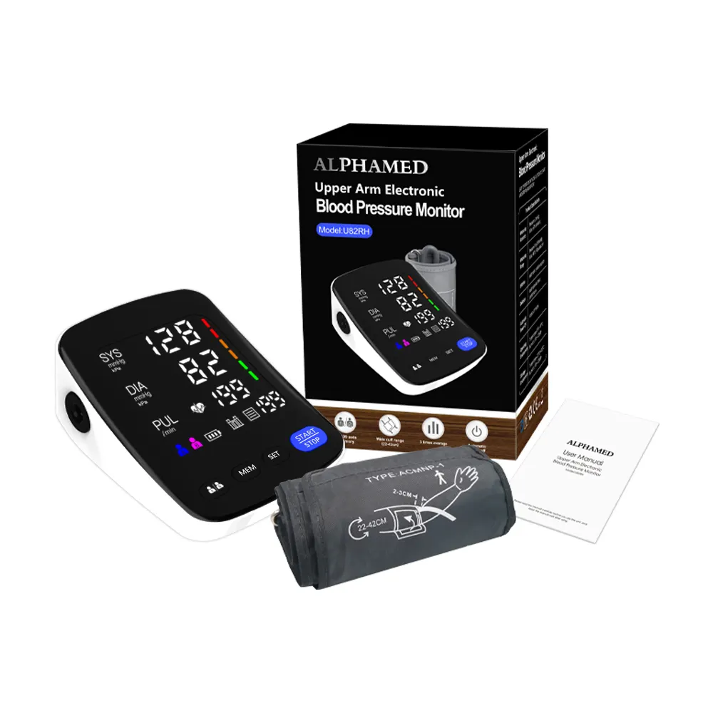 Máquina electrónica de presión arterial, Monitor Digital de presión arterial U82RH, precio de fábrica