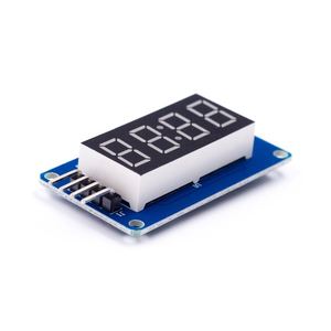 TM1637 светодиодный модуль дисплея 7 сегментов 4 биты 0,36 дюймов часы красный анод цифровая трубка четыре последовательных платы водителя светодиодный дисплей модуль - Product Image 2
