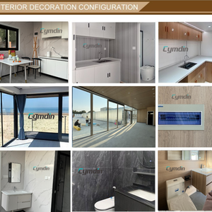 Cymdin 40ft thép tùy chỉnh container đúc sẵn không gian ngoài trời viên nang nhà di động cho ký túc xá táo Túp lều văn phòng sử dụng biệt thự - Product Image 5