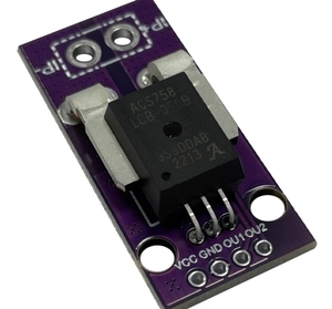 50A100Aホール電流センサーモジュールリニアアナログACDC 3.3V-5V ACS758 ACS758LCB-050B 100B-PFF-T Arduino RCモデルコネクタ用 - Product Image 4