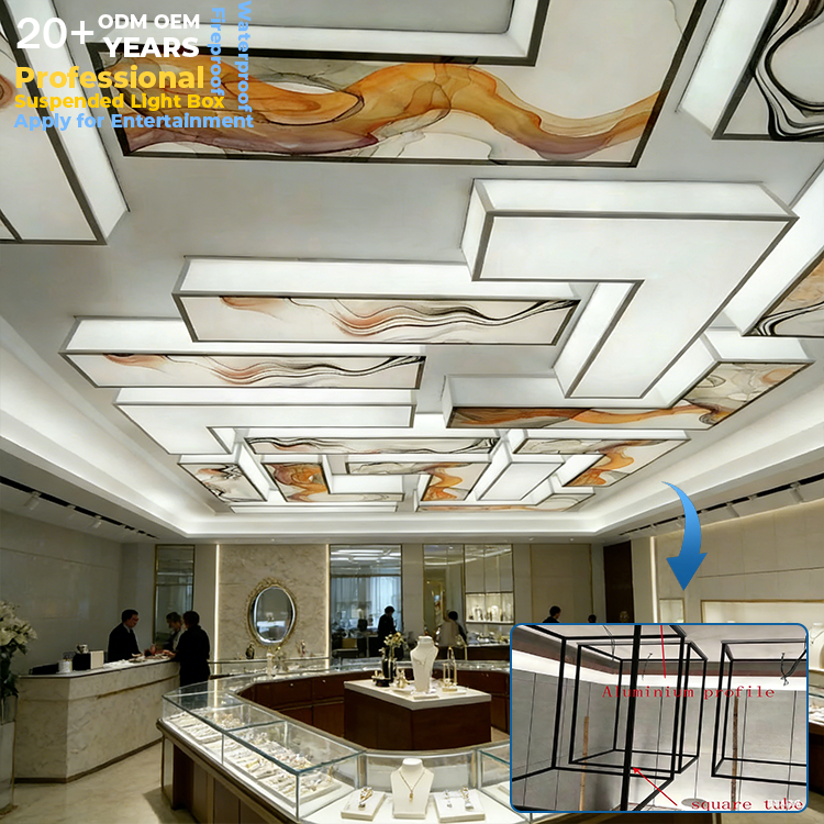 Printed irregular ceiling Any Sizes(inquire)