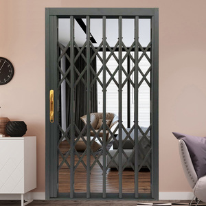 Anti furto di windows di sicurezza grill design finestra scorrevole con barre in alluminio finestre In Ferro Battuto Design - Product Image 4