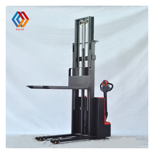 Depo çatal 1 ton 1.2 ton 1.5 ton 2 ton elektrikli istifleyici CE ile ayarlanabilir çatal ile tam elektrikli palet istifleyici - Product Image 5