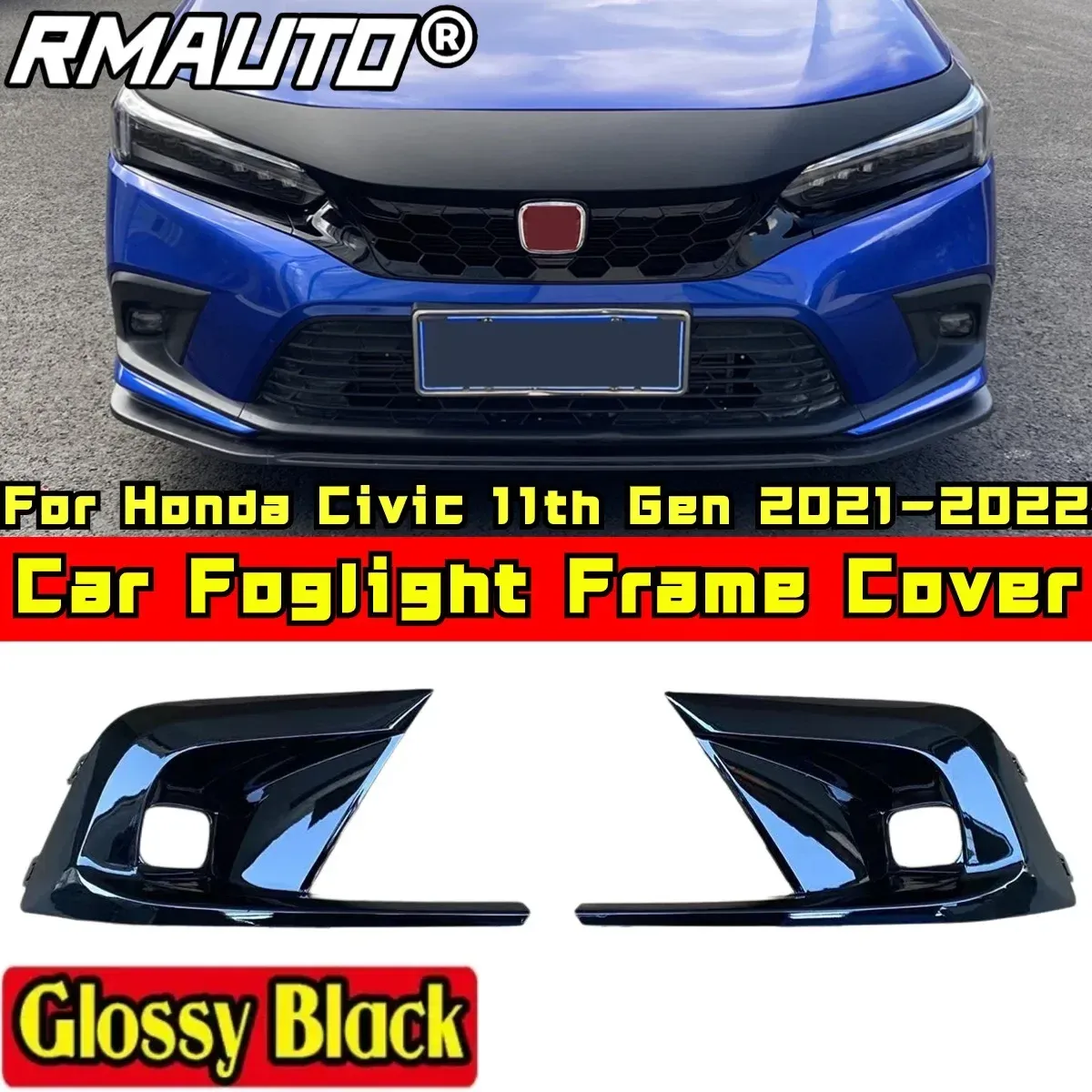 Black Fog Lamp Cover