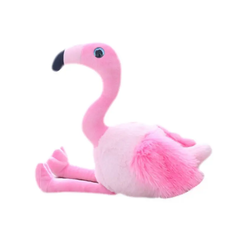 Macio Recheado Animal Selvagem Rosa Flamingo Brinquedo De Pelúcia para O Presente para A Menina Mulheres Decoração Aniversário Natal Valentim