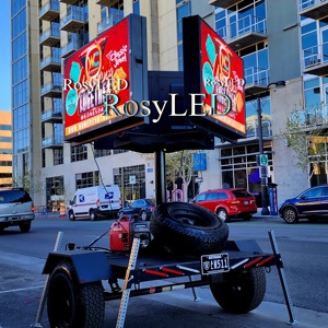 Wasserdichte Werbung P2 P3 P4 P5 P6 Digitales LED-Modul Schrank Panel Billboard Sign Video Wall Display für Trailer Truck - Product Image 2