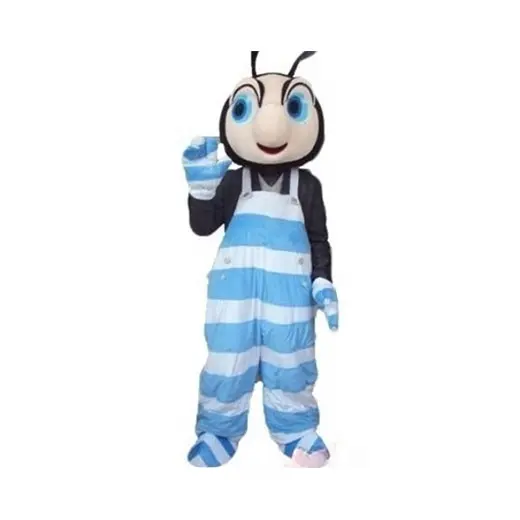 Funtoys Cute Ant In Blue Adult Cartoon Animal Cosplay Mascot Costume for Halloween Christmas Holiday Party