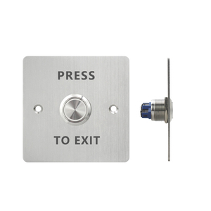 Interruttore di rilascio della porta del pulsante dell'uscita del pannello metallico dell'acciaio inossidabile per il sistema di controllo accessi - Product Image 1