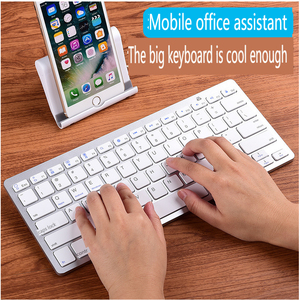 Mini teclado externo inalámbrico portátil personalizable de alta calidad con teclado inalámbrico portátil