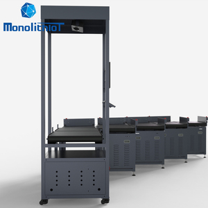 Express Logistic産業用ベルトコンベアシステム用MonolithIoTダイナミックDWS 8つの仕分けポートスキャン計量仕分け機 - Product Image 3