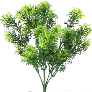 Artificial Greenery Stems Fake Outdoor Plants UV Resistant for Farmhouse Home Garden Wedding Indoor Outside Decor in <strong>Bulk</strong> - Product Image 2