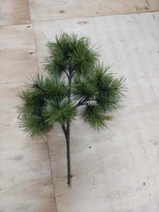 J-0610 Nhà Máy Thực Tế Nhân Tạo Cây Thông Chi Nhánh Bonsai Thông Cây Bách Xù Thông Vườn Cây Với Kim - Product Image 3