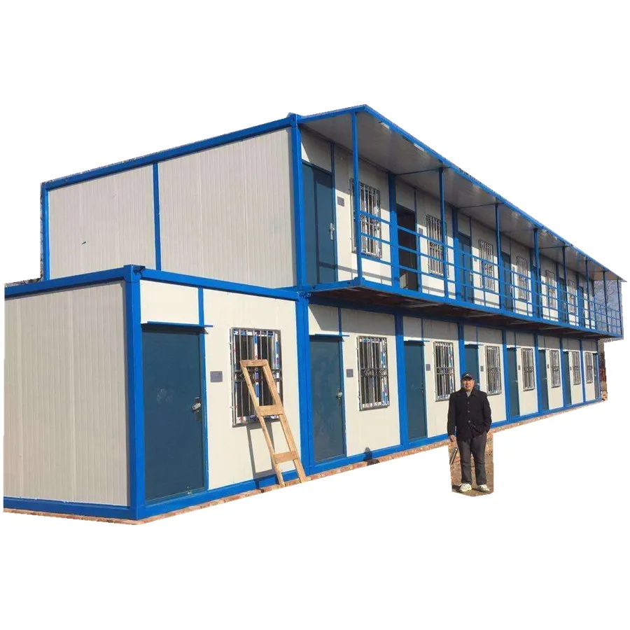 Hysun Snelle Montage Container Kamp Mobiele Stand Up Pouch Container Office Classroom 20ft Prefab Beweegbare Modulaire Huis