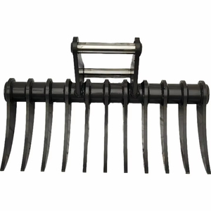 Chuangxin 2024 China Factory Direct <strong>Sales</strong> of 1.2 Tons of Small Excavator S30 600MM Root <strong>Rake</strong> - Product Image 4