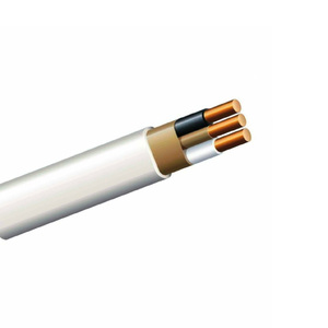 NM-B kabloları 600V 14/2 12/3 12/2 10/2 metalik olmayan kılıflı 12/2 W/zemin telleri katı veya telli yapı kablosu - Product Image 4