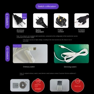 跨境亚克力车身发光二极管咖啡店霓虹灯清洁酒吧标志和店面悬挂标志装饰 - Product Image 4
