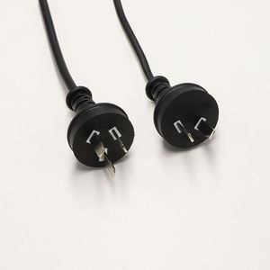 AU avustralya SAA nitelikli güç kablosu Iec C5 C7 C13 PVC ceket saç kurutma makinesi ve Laptop için uzatma güç kablosu fiş erkek uç tipi - Product Image 3