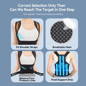 2024 nóng bán tùy chỉnh điều chỉnh trở lại tư thế Corrector Vai tư thế Corrector cho phụ nữ và nam giới - Product Image 3