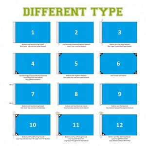 شعار مخصص في الهواء الطلق مزدوج الوجهين البوليستر النسيج حجم كبير مخصص العلم الزخرفية الإعلان العلم - Product Image 4