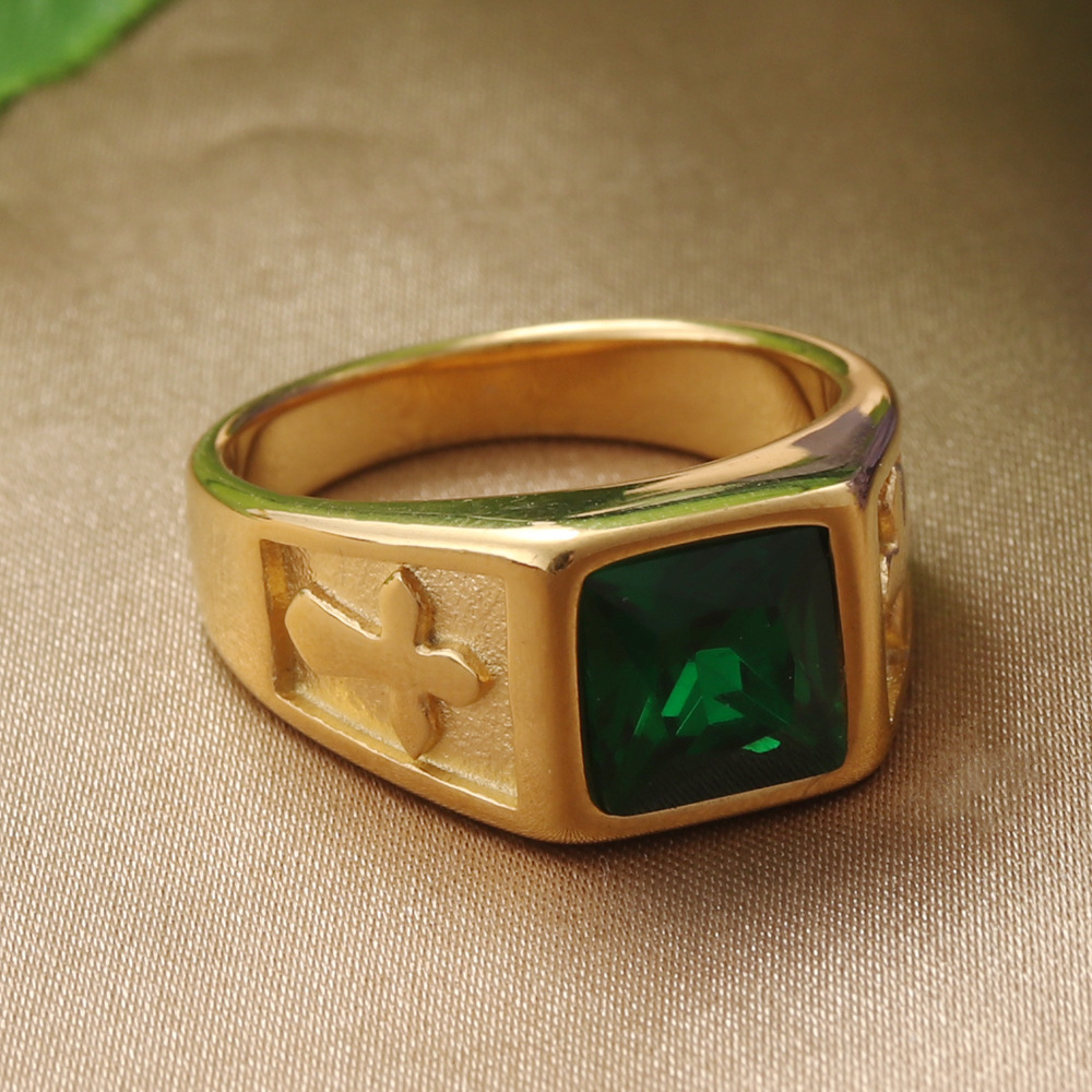Golden Green Stone