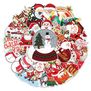 Hot Bán Thân Thiện Với Môi Bền Giấy Giáng Sinh Lấp Lánh Dán Không Thấm Nước Cho Kỳ Nghỉ Đảng Trang Trí Nội Thất DIY Thủ Công Mỹ Nghệ - Product Image 6