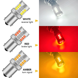 TGZ高性能逆テールブレーキライトPY21W P21 1156 Ba15s 1157 Bay15d車用LED電球ターンシグナルインジケーター12V 30SMD - Product Image 5