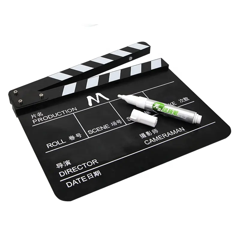 Стираемая белая ручка на водной основе для кино и телевизора, доска для режиссера, маркерная ручка