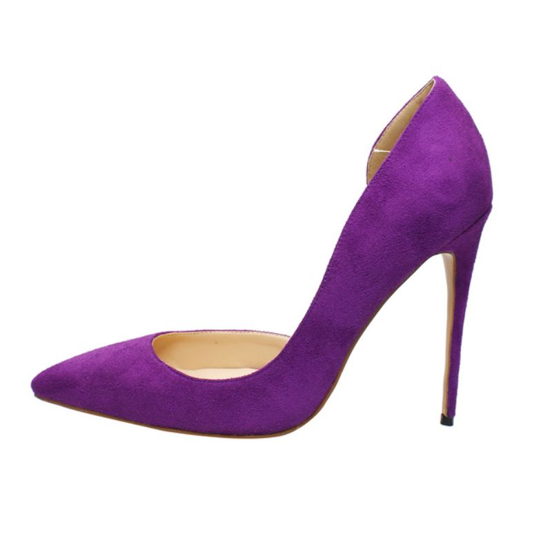 Suède violet
