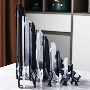 Kích thướ<span class=keywords><strong>c</strong></span> khá<span class=keywords><strong>c</strong></span> nhau rõ ràng <span class=keywords><strong>Acrylic</strong></span> easels hiển thị đứng bảng Top tấm chủ gấp khung ảnh giá vẽ - Product Image 6