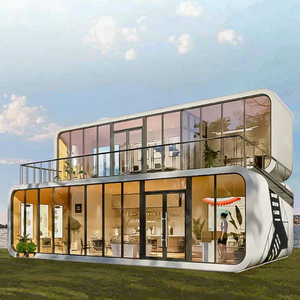苹果小屋集装箱屋可用于移动办公，保温性能好，外观时尚 - Product Image 4