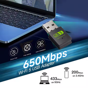 Tarjeta de red sin controlador Mini Drive Dual-Band Driver-free Computer Wifi 6 Realtek Rtl8811 Usb Wifi Adapter 600Mbps - Product Image 5