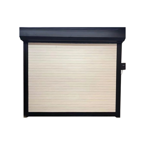 Индивидуальные электрические рольставни из алюминиевого сплава с дистанционным управлением, защитой от взлома, складные, в стиле постмодерн, для гаража - Product Image 1