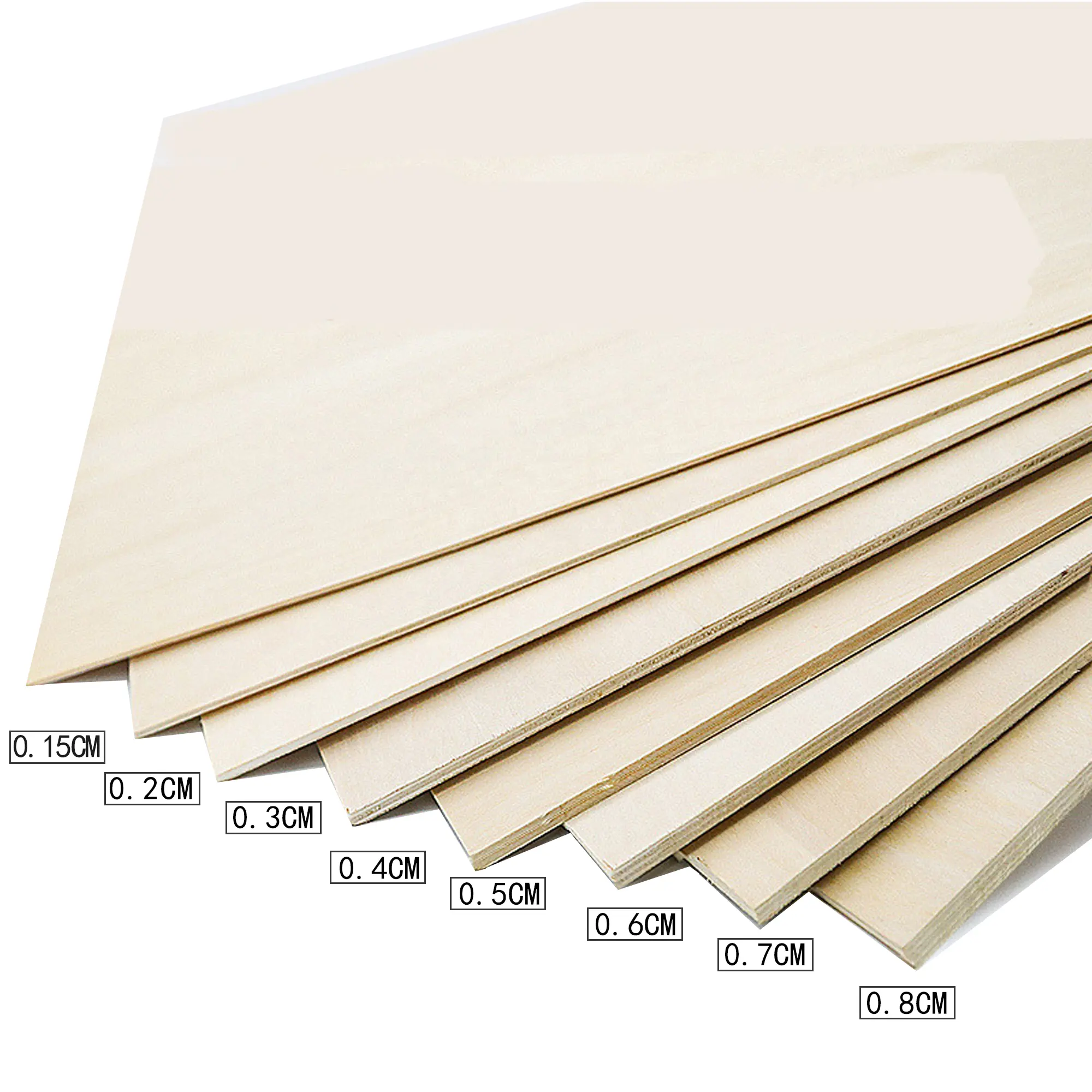 Benutzer definierte Sperrholz Laser geschnittene Holz karte Unvollendete Basswood Sperrholz DIY Malerei gebeizt Basswood Boards Basswood Sperrholz