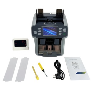Máquina de contador de dinero con varios valores, contador de efectivo de alta calidad, detección de cuenta con número de serie impreso - Product Image 6