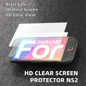 HD temizle 3D 9H temperli cam ekran koruyucu için Nintendo anahtarı 2 NS2 koruyucu cam filmi anahtarı 2 oyun konsolu için - Product Image 2