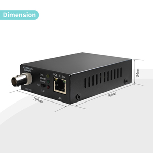 <strong>BNC</strong> PoE Extender Over Coaxial Cable for <strong>IP</strong> CCTV <strong>Camera</strong> PoE Transmitter - Product Image 4