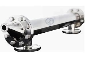 SUS316 Food Grade Stainless Steel Condenser <strong>Cooling</strong> Pipe Shell Tube Heat Exchanger with Tri-clamp Compressors/<strong>Chillers</strong>/Heaters