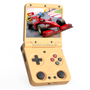 MIYOO Flip V2ハンドヘルドゲームコンソール3.5 ''IPSスクリーンレトロでコンパクトなポータブルゲームマシン、外出先でのエンターテイメントプレーヤーのギフト - Product Image 5